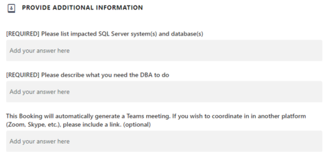 SQL systems affected and work to be done