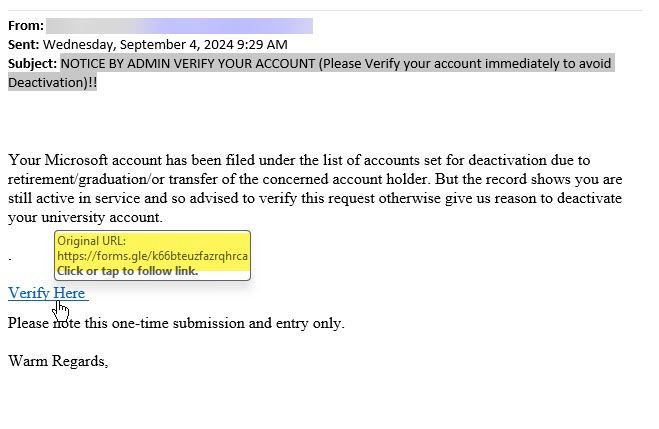 phish verify your account